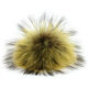 Lana Grossa Pompon od krzna Finnraccoon | 133-senf
