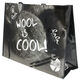 Lana Grossa Shopper WOOL IS COOL S/W | 01-crna/bijela/siva