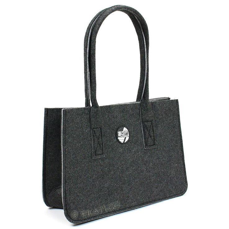 Lana Grossa XL-Shopper | 01-antracit/siva