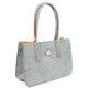Lana Grossa XL-Shopper | 02-siva/narančasta