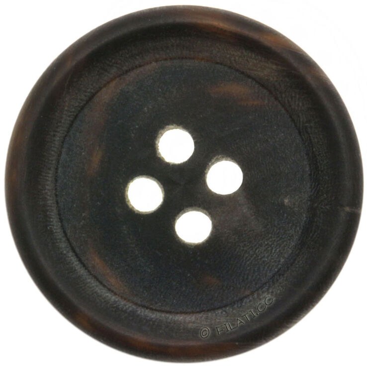 Lana Grossa UNION KNOPF 36428/23mm | 20-sivo smeđa