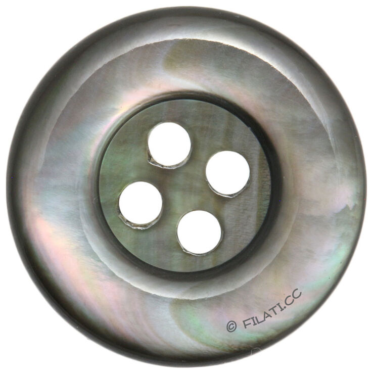 Lana Grossa UNION KNOPF 43311/23mm | 76-tamno siva