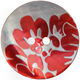 Lana Grossa UNION KNOPF 452665/18mm | 48-srebro/crveno