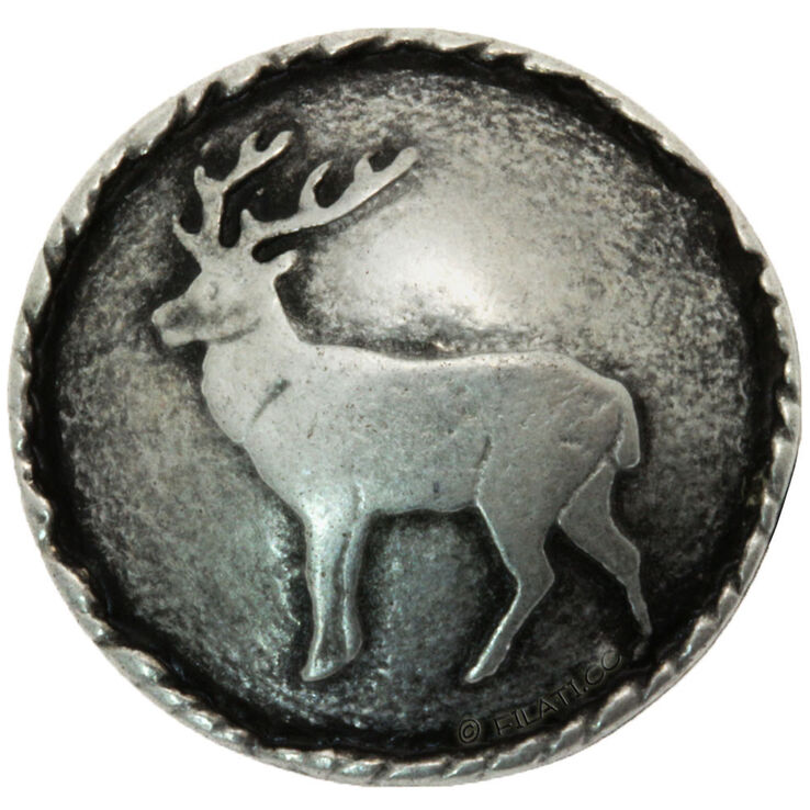 Lana Grossa UNION KNOPF 45970/20mm | 83-srebro