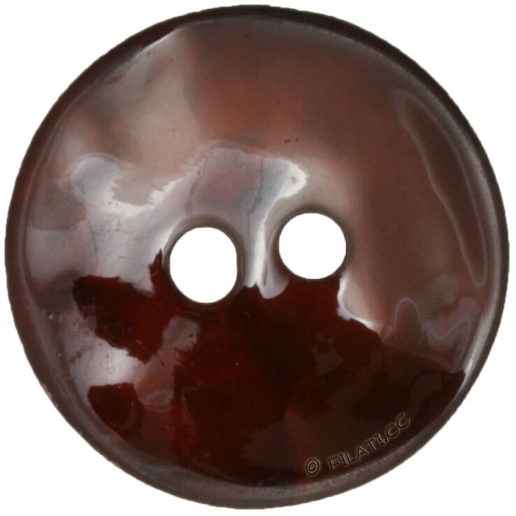 Lana Grossa UNION KNOPF 46286/12mm | 22-crvenosmeđi