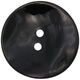 Union Knopf Sedefasto dugme sa 2 rupe 23mm | 80-crna