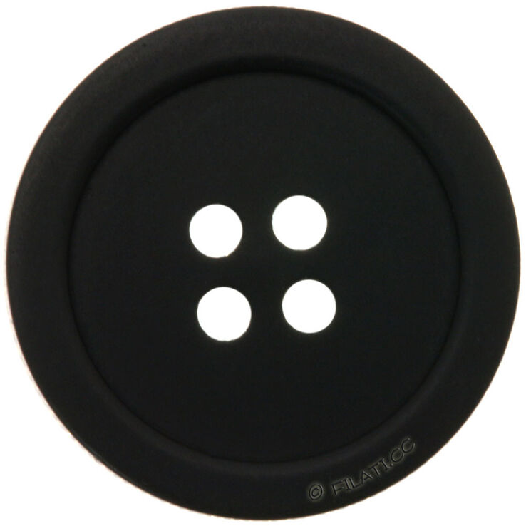 Lana Grossa UNION KNOPF 46943/18mm | 80-crna