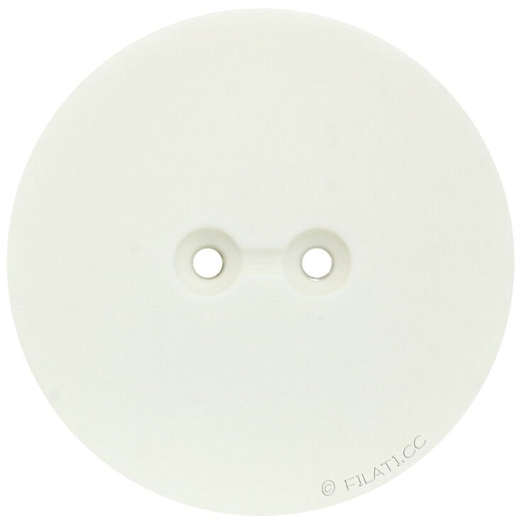 Union Knopf Dugme sa 2 rupe 28mm | 12-bijela