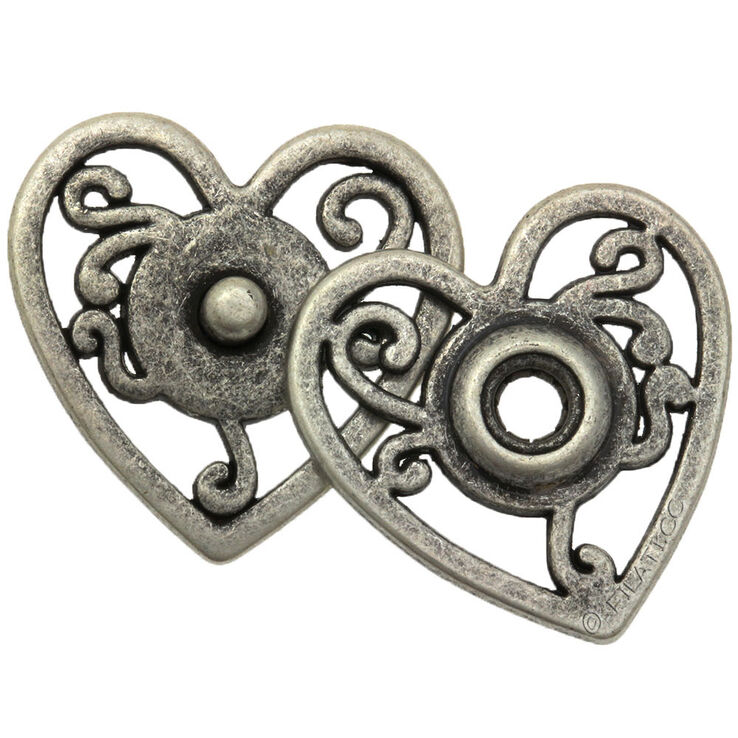 Lana Grossa UNION KNOPF 500720/22mm | 83-Staro srebro