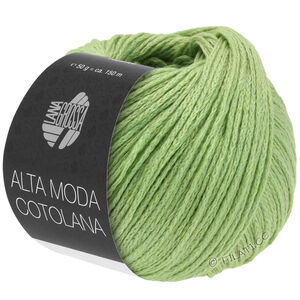 Lana Grossa ALTA MODA COTOLANA | 10-jabuka zelena