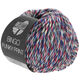 Lana Grossa BINGO Funky Print | 409-siva/crveno/plavo raznobojan