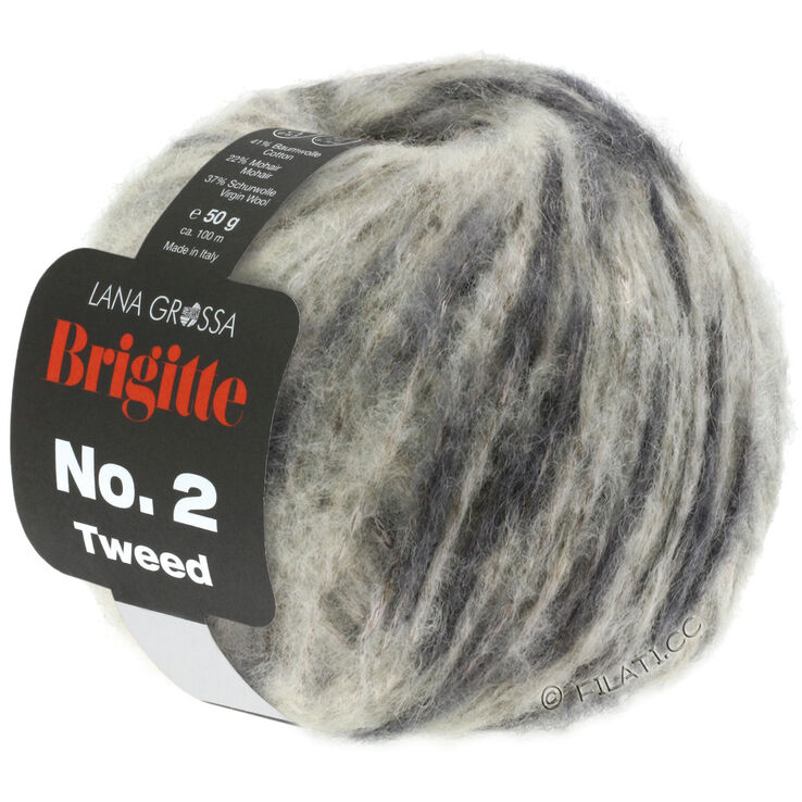Lana Grossa BRIGITTE NO. 2 Tweed | 101-bež/deva/tupe