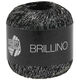 Lana Grossa BRILLINO | 13-crna/srebro