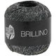Lana Grossa BRILLINO | 18-antracit/srebro