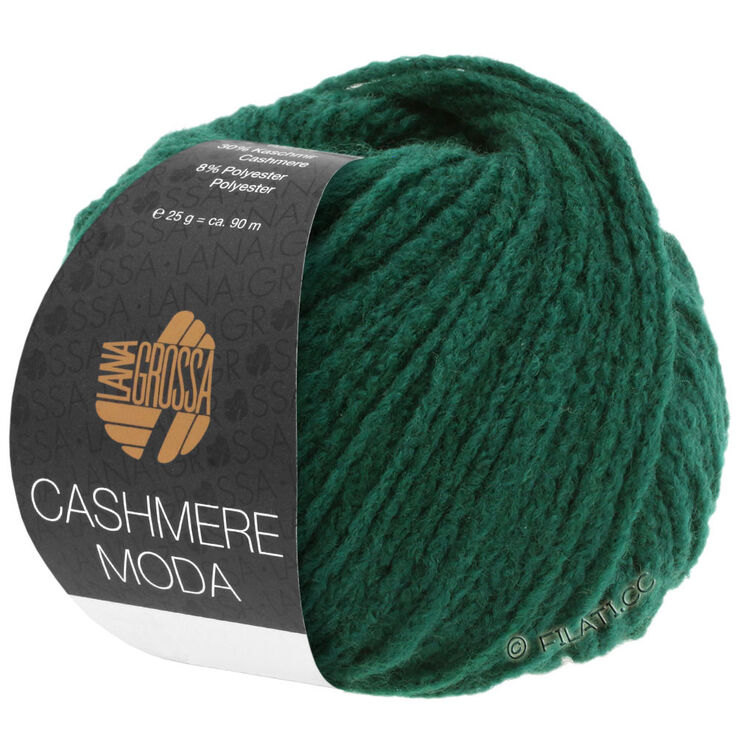 Lana Grossa CASHMERE MODA | 01-tamnozelena