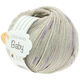 Lana Grossa COOL WOOL Baby 25g | 355-grège/ljubičasta