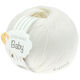 Lana Grossa COOL WOOL Baby Uni/Print 50g | 207-bijela