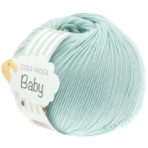 Lana Grossa COOL WOOL Baby Uni/Print 50g | 257-svijetlo tirkizno