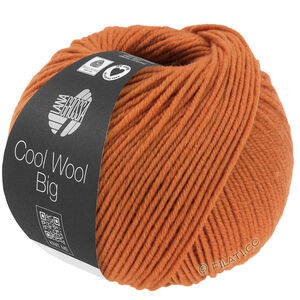 Lana Grossa COOL WOOL Big  Uni/Melange | 1036-narančasta smeđa