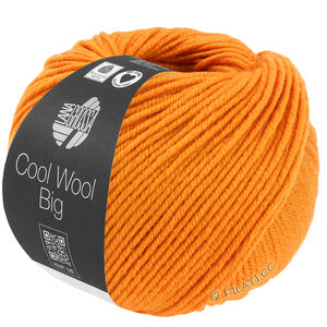 Lana Grossa COOL WOOL Big  Uni/Melange | 1041-narančasta