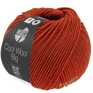 Lana Grossa COOL WOOL Big  Uni/Melange | 1042-Cimet smeđi