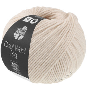 Lana Grossa COOL WOOL Big  Uni/Melange | 1046-krema