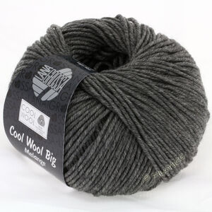 Lana Grossa COOL WOOL Big  Uni/Melange | 0617-tamno siva prosarana