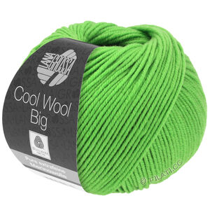 Lana Grossa COOL WOOL Big  Uni/Melange | 0941-svijetlo zelena