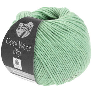 Lana Grossa COOL WOOL Big  Uni/Melange | 0998-lipa zeleno
