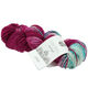 Lana Grossa COOL WOOL  Hand-dyed | 109-tirkiz plavo/crvena ljubičasta/ecru/petrol