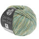 Lana Grossa COOL WOOL Semi Solid | 6515-siva zelena/svjetloplav/ecru/bež prosarana