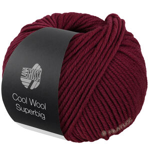 Lana Grossa COOL WOOL Superbig | 06-Crno vino