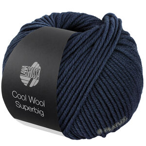 Lana Grossa COOL WOOL Superbig | 16-ultramarin plavo