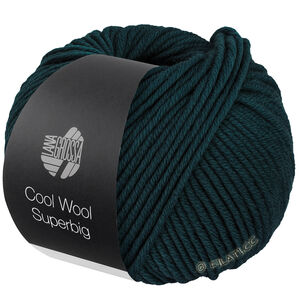 Lana Grossa COOL WOOL Superbig | 33-tamni petrol