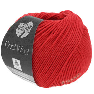 Lana Grossa COOL WOOL | 0437-Karmin crvena