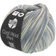 Lana Grossa COOL WOOL Print | 829-ecru/srebrna siva/svijetlo siva/siva