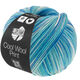 Lana Grossa COOL WOOL Print | 844-tirkiz/svjetloplav/plavetnilo/ecru