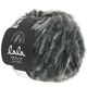 Lana Grossa FURRY Bicolor (lala BERLIN) | 106-siva/antracit
