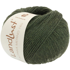 Lana Grossa LANDLUST Alpaka Merino 160 | 423- mahovina zeleni