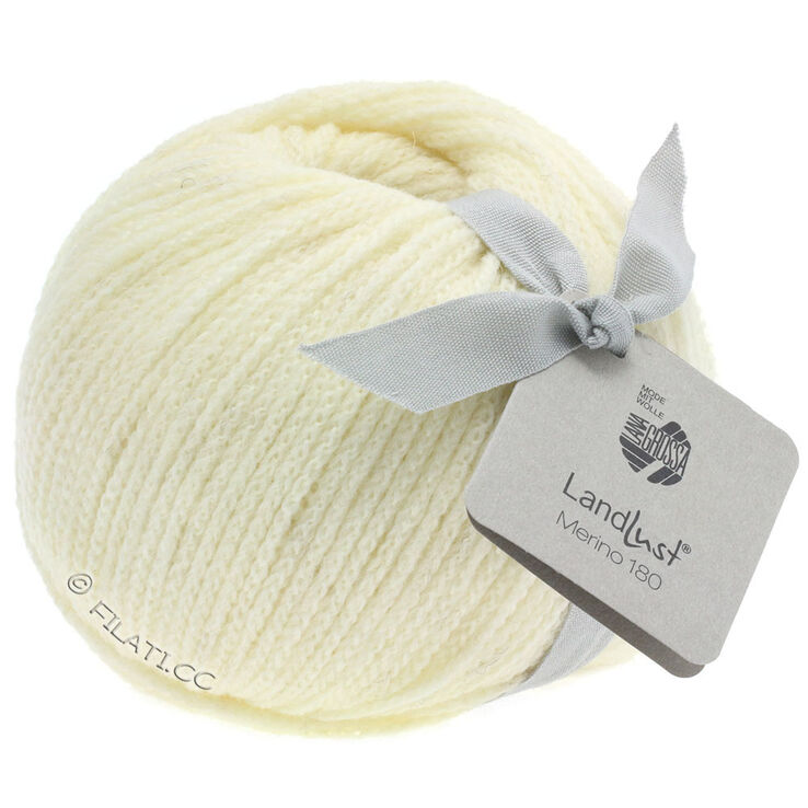 Lana Grossa LANDLUST MERINO 180 | 201-ecru