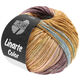 Lana Grossa LINARTE Color | 201-mint tirkizna/bež crvena/starinksi ljubičasta/oker smeđa