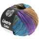 Lana Grossa LINARTE Color | 208-ljubičasta/petrol/kaki/pijesak žuto