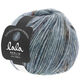 Lana Grossa LOVELY COTTON Inserto (lala BERLIN) | 104-plavo siva/burgundac