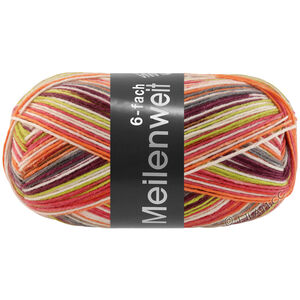 Lana Grossa MEILENWEIT 6-FACH 150g Asia | 9654-