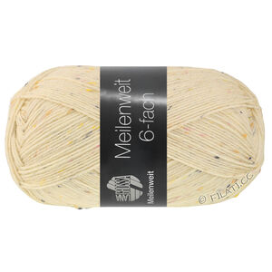 Lana Grossa MEILENWEIT 6-FACH 150g | 9862-ecru prosarana