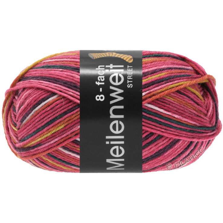Lana Grossa MEILENWEIT 8-FACH 100g Street | 9925-