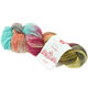 Lana Grossa MEILENWEIT 100g Merino Hand-dyed | 407-tirkiz/siva/crvena ljubičasta/terakota/Nježno žuta/blato