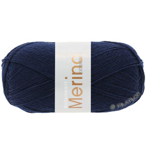 Lana Grossa MEILENWEIT 100g Merino Extrafine | 2407-noć Plava