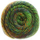 Lana Grossa MEILENWEIT 150g Rainbow | 110-zelen/tamnozelena/crvenanarančasta/tamno smeđa