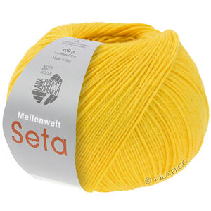 Lana Grossa MEILENWEIT 100g Seta | 48-Sunce žuto